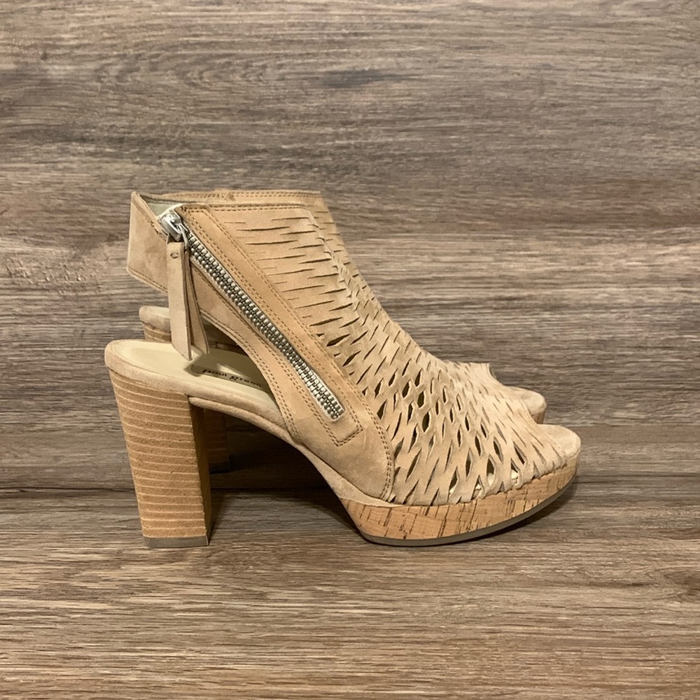 Paul Green Costa Peep Toe Bootie Sz-